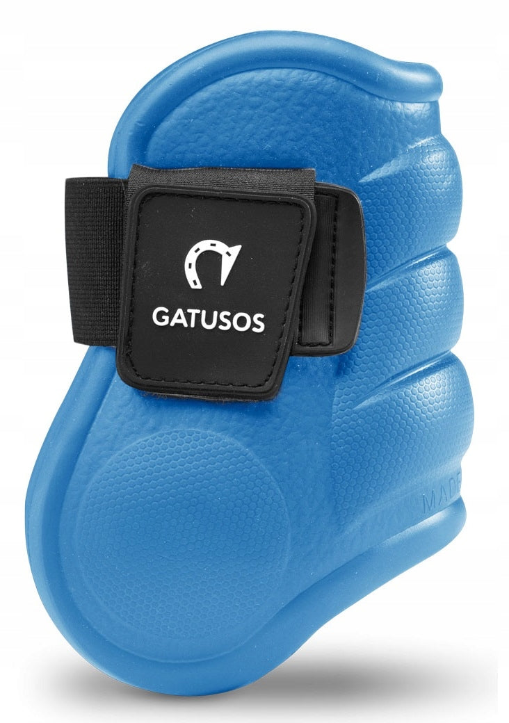 Ochraniacze skokowe GATUSOS DELUXE tył niebieski - Cavalo